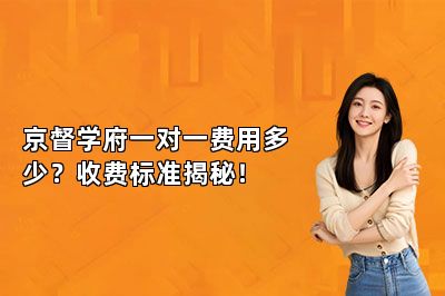 京督学府一对一费用多少？收费标准揭秘！